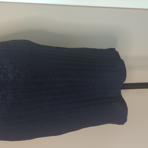 Navy Stretch Tank Dress - Picture 3 of 3